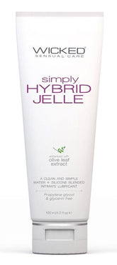 Wicked Simply Hybrid Jelle 120ml Water Based Lubes